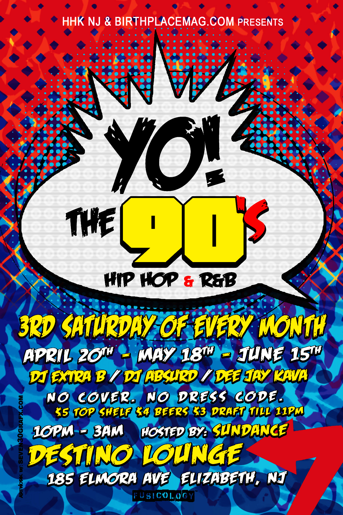 90s is Back Party (18+) - QBurgh